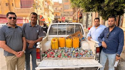 ضبط سولار مهرب وزيت طعام فاسد خلال حملات تموينية بالفيوم