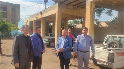 وكيل وزارة الزراعة بالبحيرة يتفقد الإدارة الهندسية وجراج المديرية 