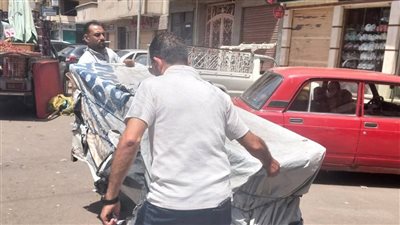 رفع 320 حالة إشغال خلال حملة مكبرة لإعادة الانضباط بشوارع دمنهور