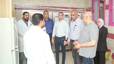 محافظ كفر الشيخ يتفقد مستشفى فوّه للتأمين الصحي (صور)