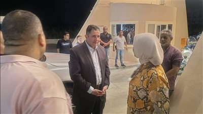 في جولة ليلية، محافظ دمياط يتابع اللمسات النهائية لتطوير بوابة رأس البر الشرقية