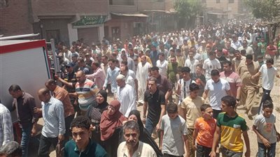 شهيد الواجب، البحيرة تودع معاون شرطة لقى مصرعه خلال إخماد حريق (صور)