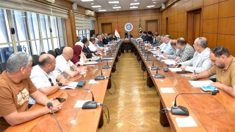 اجتماع محافظ الدقهلية،