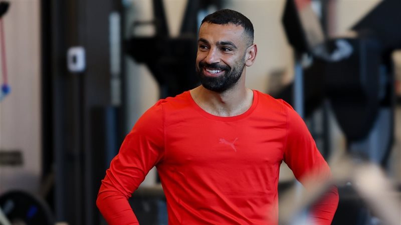منتخب مصر يتدرب بالجيم،
