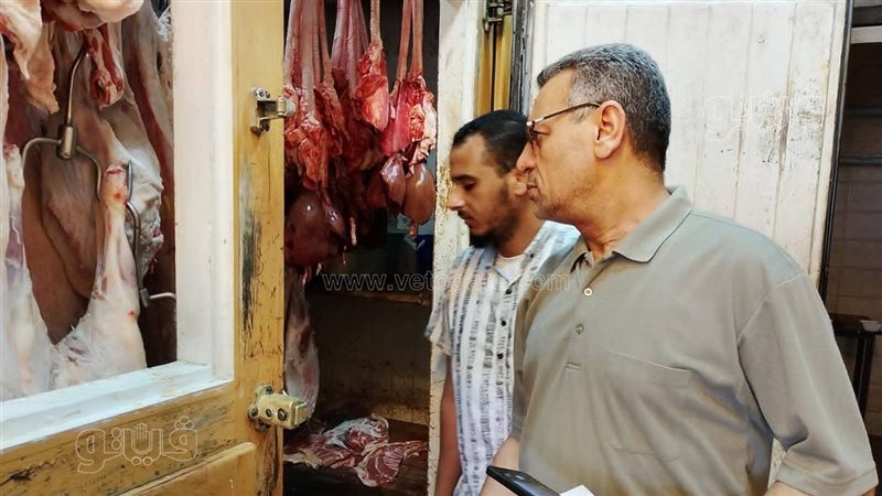 إعدام 215 كيلو لحوم