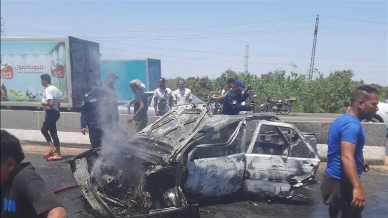 حادث تصادم في الإسماعيلية