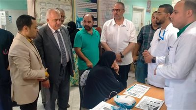 انطلاق قافلة طبية مجانية بقرية الغنيمية في فارسكور