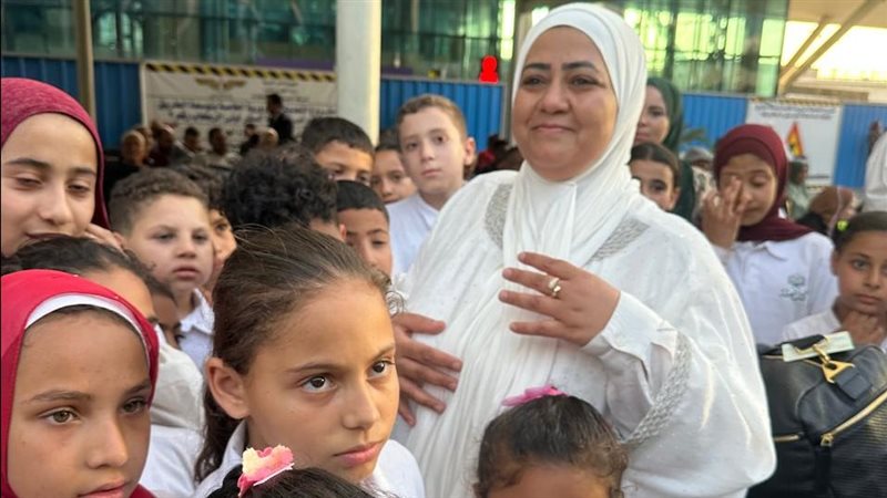 استقبال الحاجة وفاء