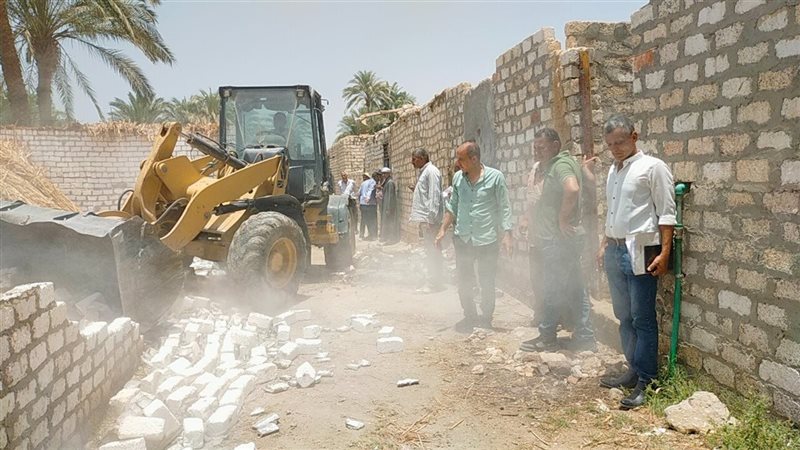 حملة إزالة بأسيوط،