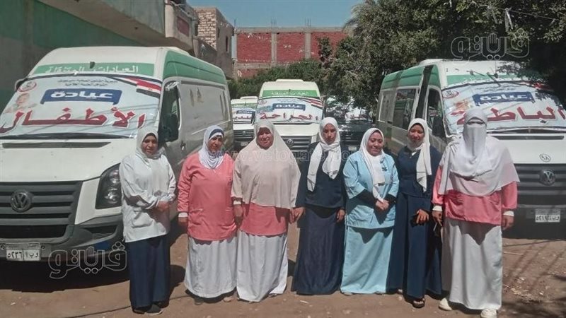 قافلة طبية بقرية