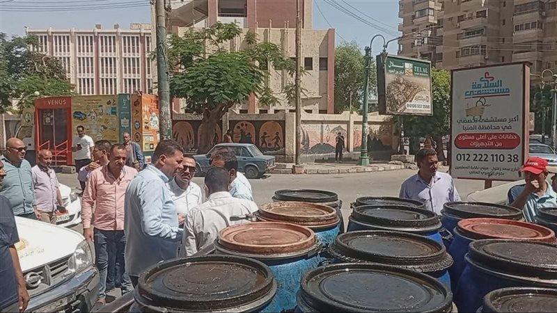 20 برميلًا و180 لترًا