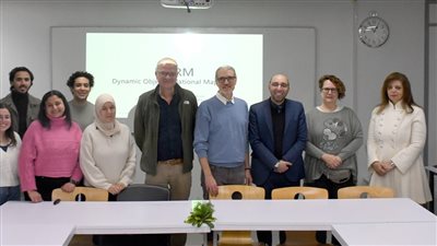 الجامعة الألمانية بالقاهرة تستقبل خبير البيانات بجامعة كتالونيا البوليتكنيك ألبرتو إيبيلو