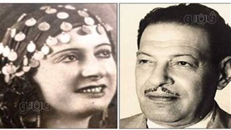 نجيب الريحانى وبديعة