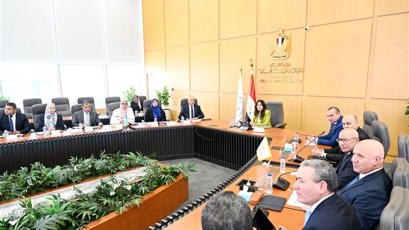 اجتماع وزيرة الإسكان،