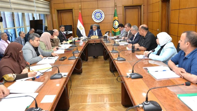 اجتماع محافظ الدقهلية،