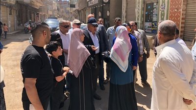  في جولة ميدانية، محافظ الدقهلية يوجه برصف شوارع 