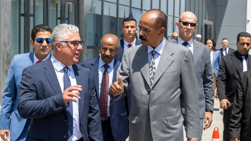 جانب من الزيارة،