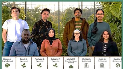 هندسة القاهرة تحصد المركزين الأول والثاني بمسابقة Urban Farm 2026 الدولية