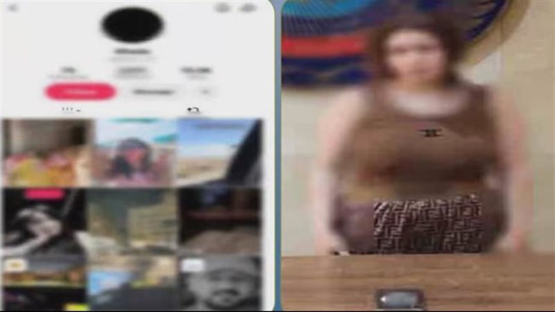 ضبط صانعة محتوى بالجيزة