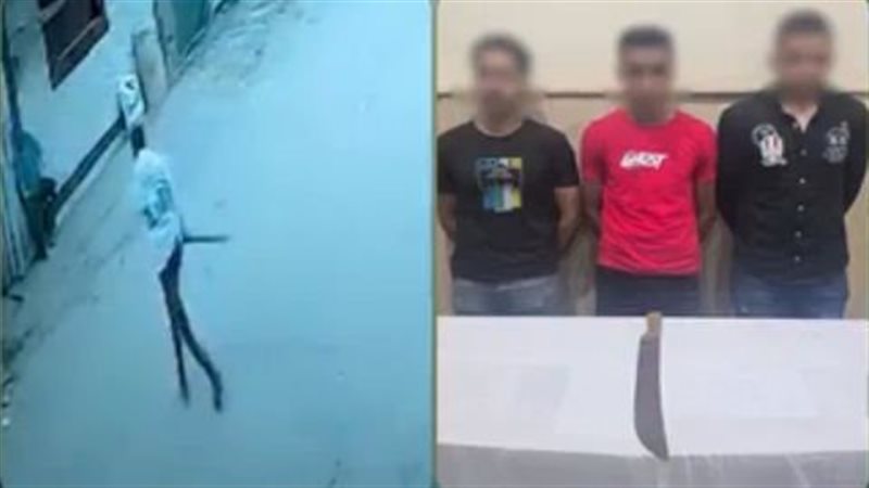 القبض على عاطل بالتعدى
