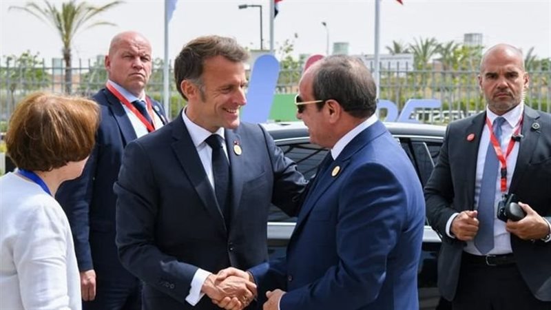 السيسي وماكرون، فيتو