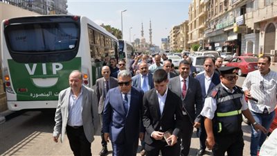محافظ الدقهلية يدشن منظومة 