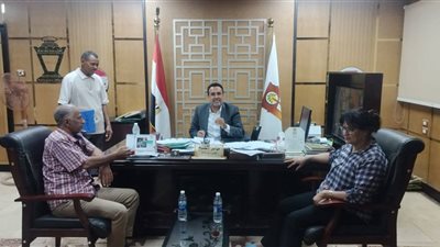 متابعة مستمرة لملفات التقنين وأملاك الدولة ببلاط الوادي الجديد