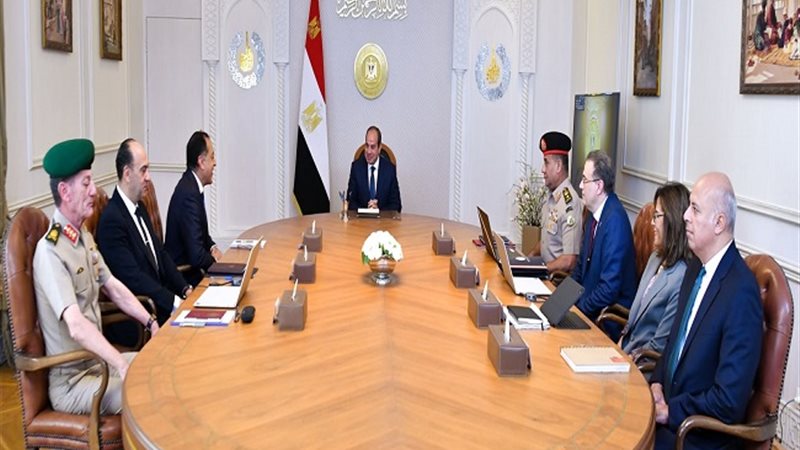 اجتماع الرئيس السيسي