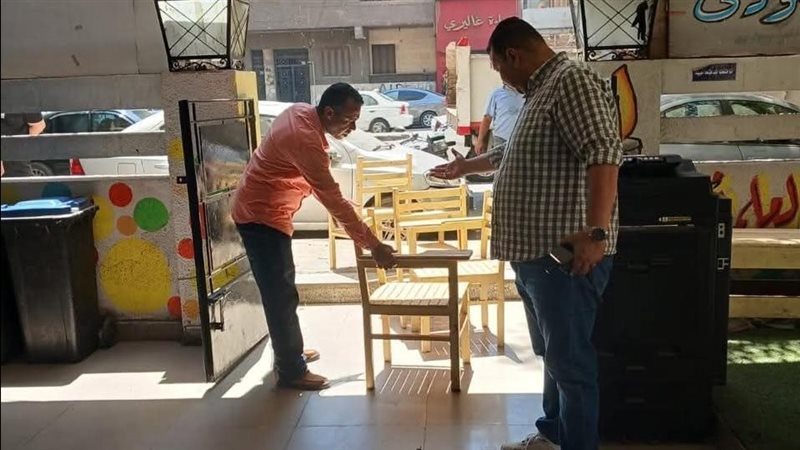 غلق المدرسة