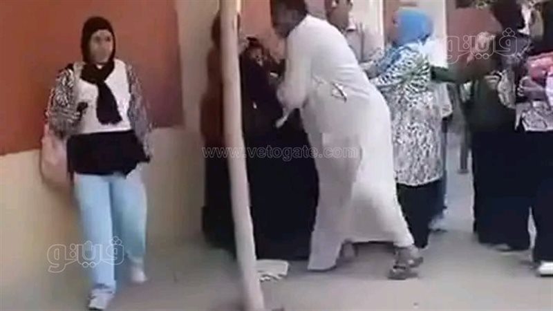 مشاجرة داخل مدرسة،
