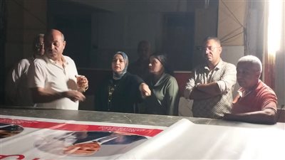 استعدادات مكثفة بمدرسة الملك الكامل الثانوية بالمنصورة لاستقبال القافلة التعليمية الكبرى (صور) 