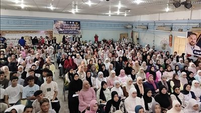 وكيل التعليم بالدقهلية يشهد قوافل المراجعات المجانية لطلاب الثانوية بالسنبلاوين (صور)