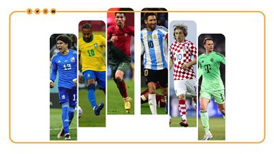 مونديال 2026.. 6 أساطير يخوضون آخر كأس عالم في مسيرتهم (إنفوجراف)