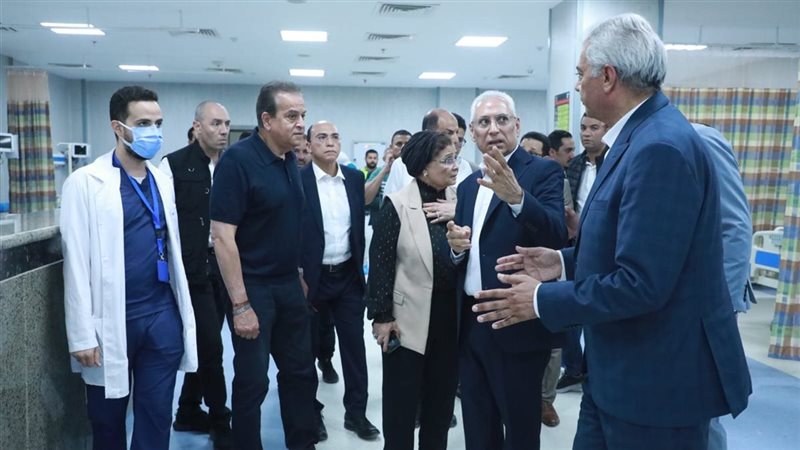 وزير الصحة يتفقد