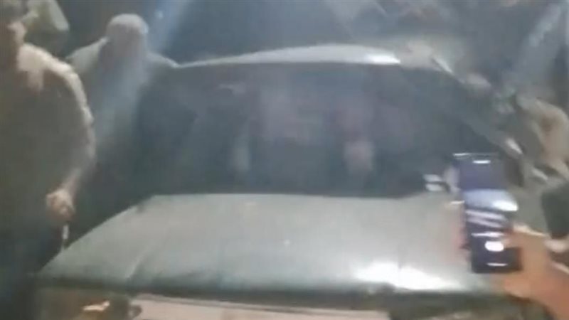 تحطم سيارة ملاكي