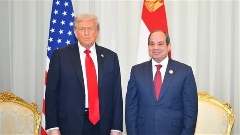 الرئيس السيسي وترامب