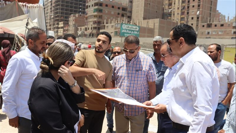 محافظ القليوبية خلال