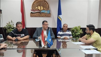وكيل تعليم دمياط يلتقي اتحاد الطلاب لبحث الاستعدادات لامتحانات الثانوية العامة