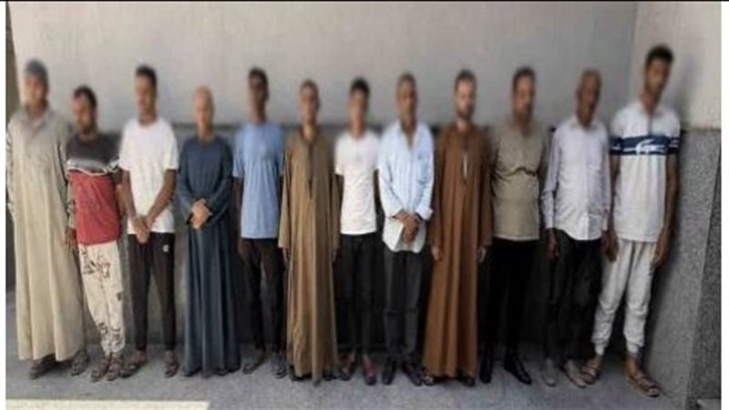 ضبط 12 متهمًا بهدم