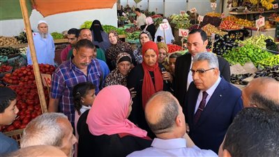 خلال جولته بطلخا، محافظ الدقهلية يشدد على إنهاء التصالحات ومنع عودة الباعة الجائلين
