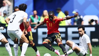 تعادل سلبي بين منتخب مصر وبلجيكا بعد مرور 15 دقيقة