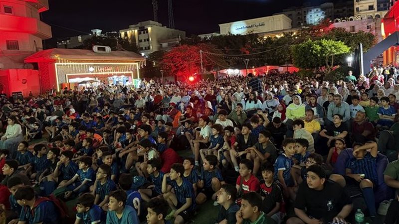 جماهير المنوفية تحتشد