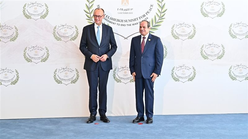 الرئيس السيسي والمستشار
