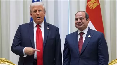  رسالة مهمة من السيسي لـ ترامب 
