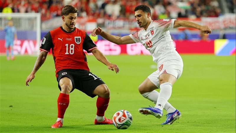 منتخب الأردن ضد النمسا