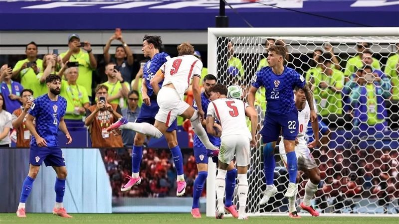 مباراة إنجلترا وكرواتيا،
