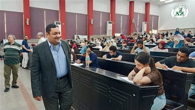 عميد بيطري القاهرة يتابع امتحانات البكالوريوس والدراسات العليا (صور)