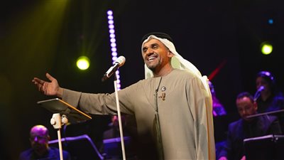 حسين الجسمي، أول فنان عربي يحيي حفلًا على المسرح الملكي بالرباط (صور)