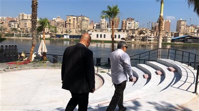 محافظ الدقهلية يتفقد تطوير مكتبة مصر العامة استعدادا للمهرجان القومي للمسرح 