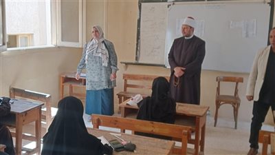 مع بداية أسبوعها الثالث، رئيس أزهر الإسكندرية يتفقد لجان امتحانات الشهادة الثانوية بالعامرية